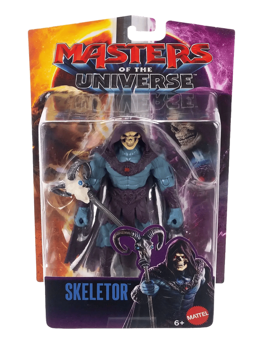 Motu - 2026 Movie Skeletor 5.5 Inch Action Figure Villain Toy, Havoc Staff - actionfigurer - multicolor - 3
