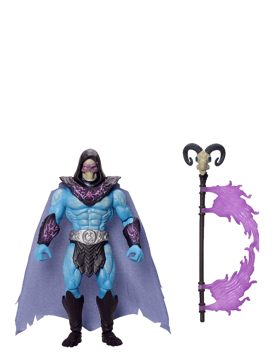 Motu - Skeletor Havoc Staff Attack Feature Figure, 5.5 Inch Twist & Release Toy - varoņu figūras - multicolor - 0