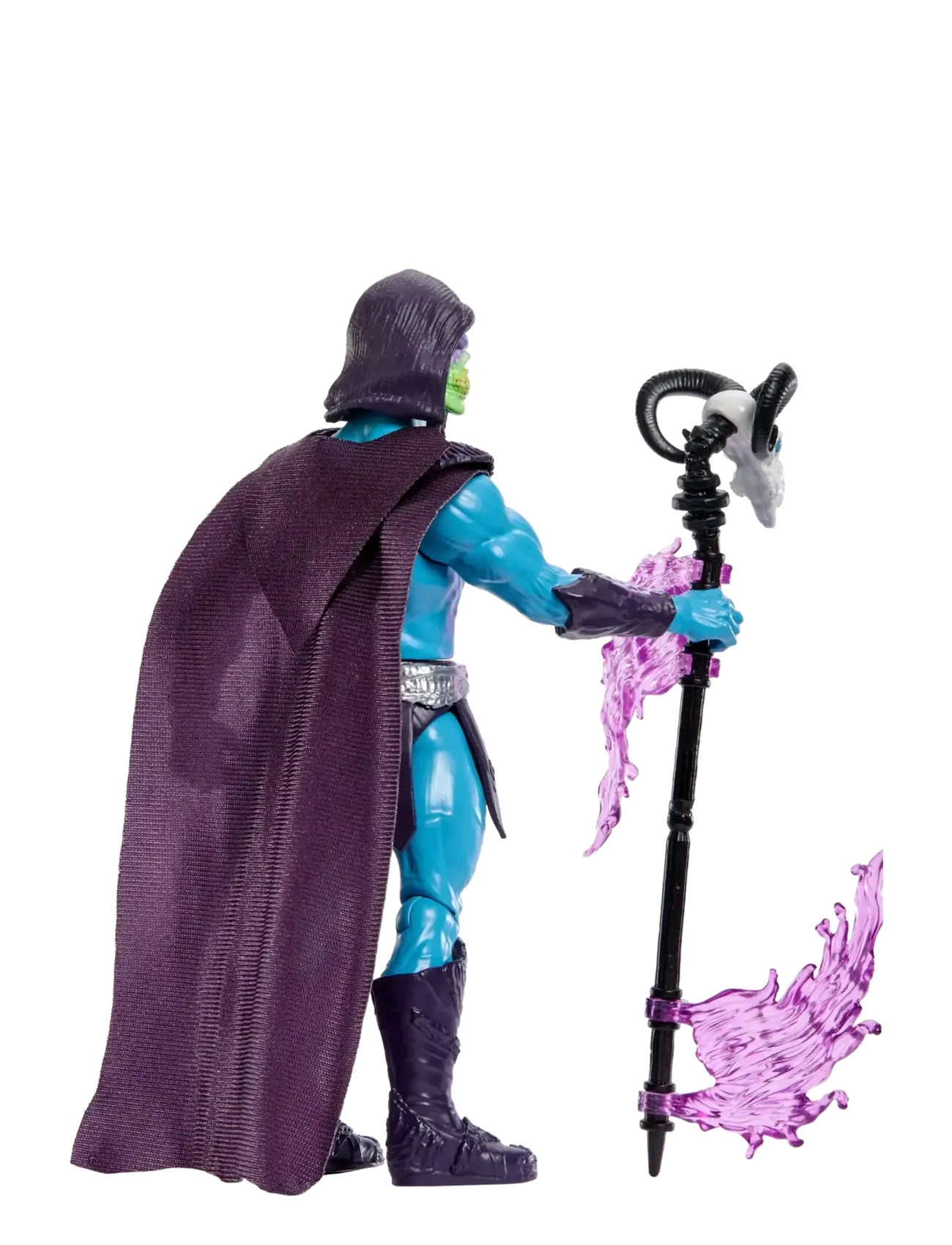 Motu - Skeletor Havoc Staff Attack Feature Figure, 5.5 Inch Twist & Release Toy - varoņu figūras - multicolor - 4
