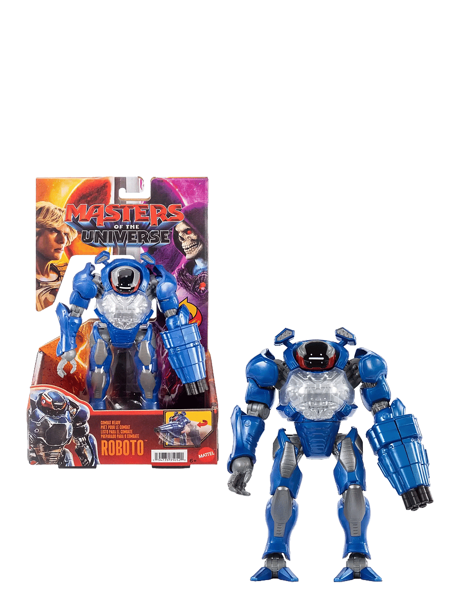 Motu - Combat Ready Roboto Figure Toy, 5.5 Inch Twist & Release Quick Draw - multicolor - 0