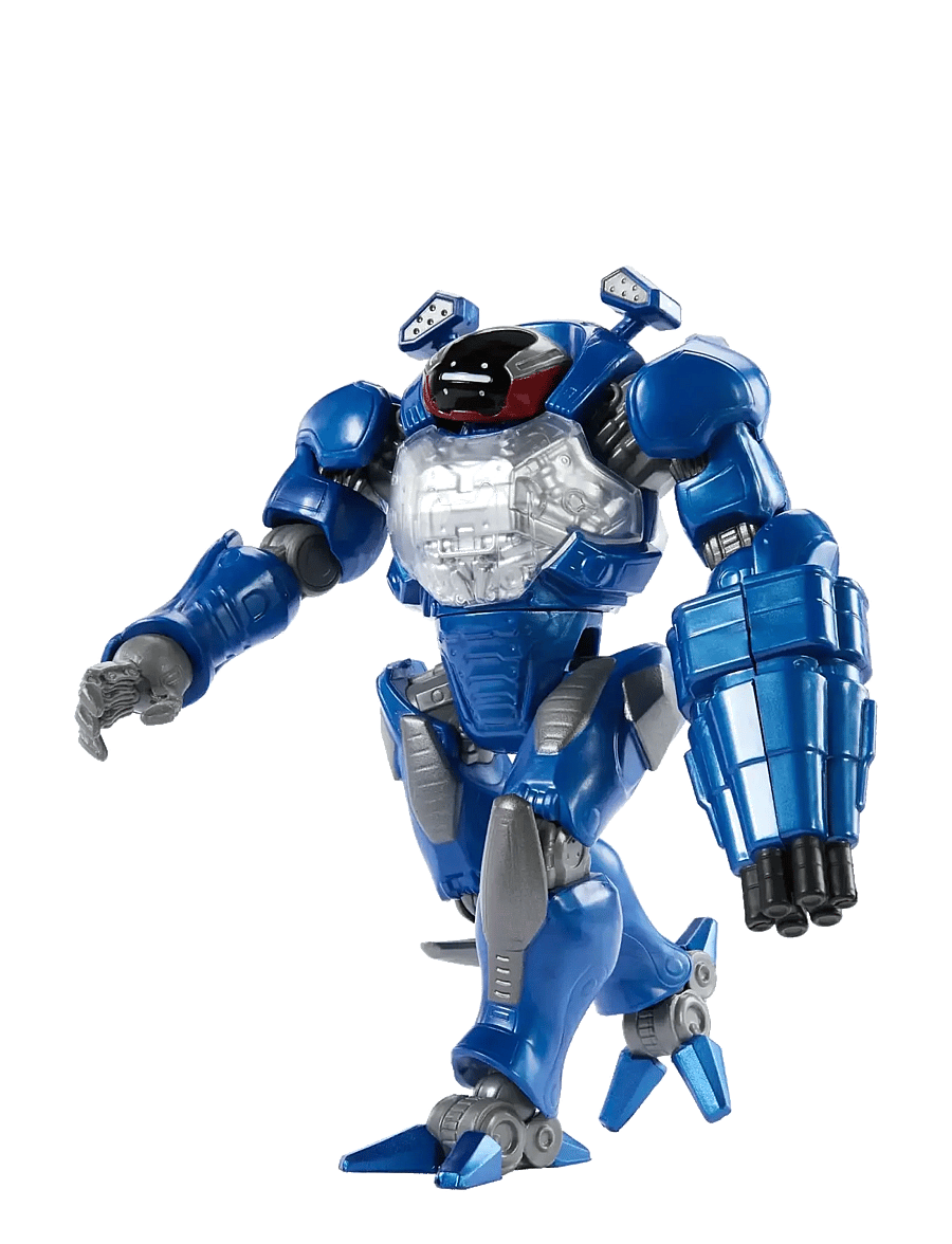 Motu - Combat Ready Roboto Figure Toy, 5.5 Inch Twist & Release Quick Draw - multicolor - 3