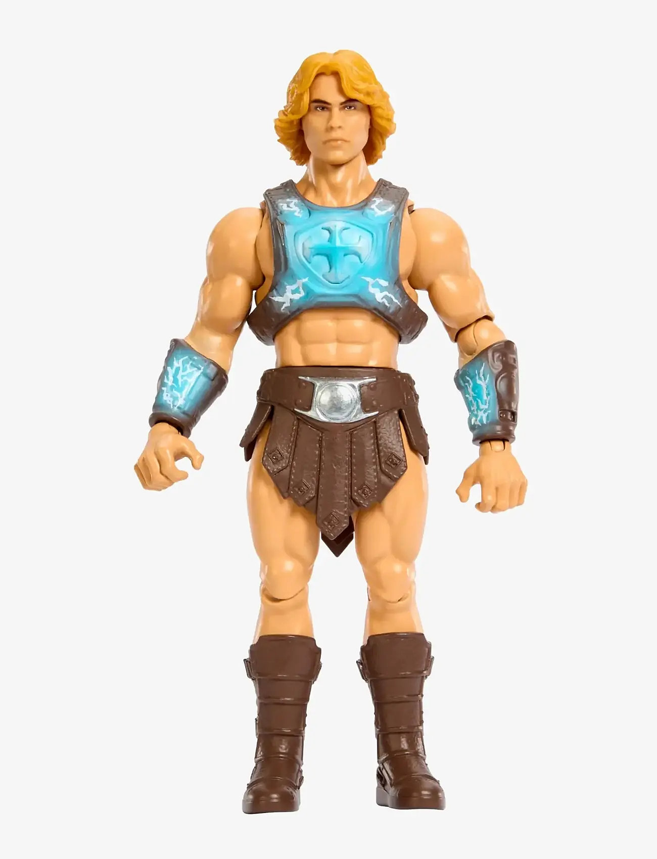 Motu - He-Man Power Sword Slash Feature Figure Toy, 5.5 Inch Twist & Release Action - actionfigurer - multicolor - 0