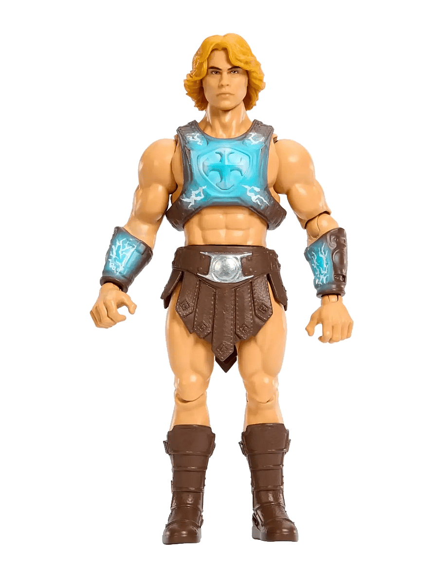 Motu - He-Man Power Sword Slash Feature Figure Toy, 5.5 Inch Twist & Release Action - kangelaskujukesed - multicolor - 0