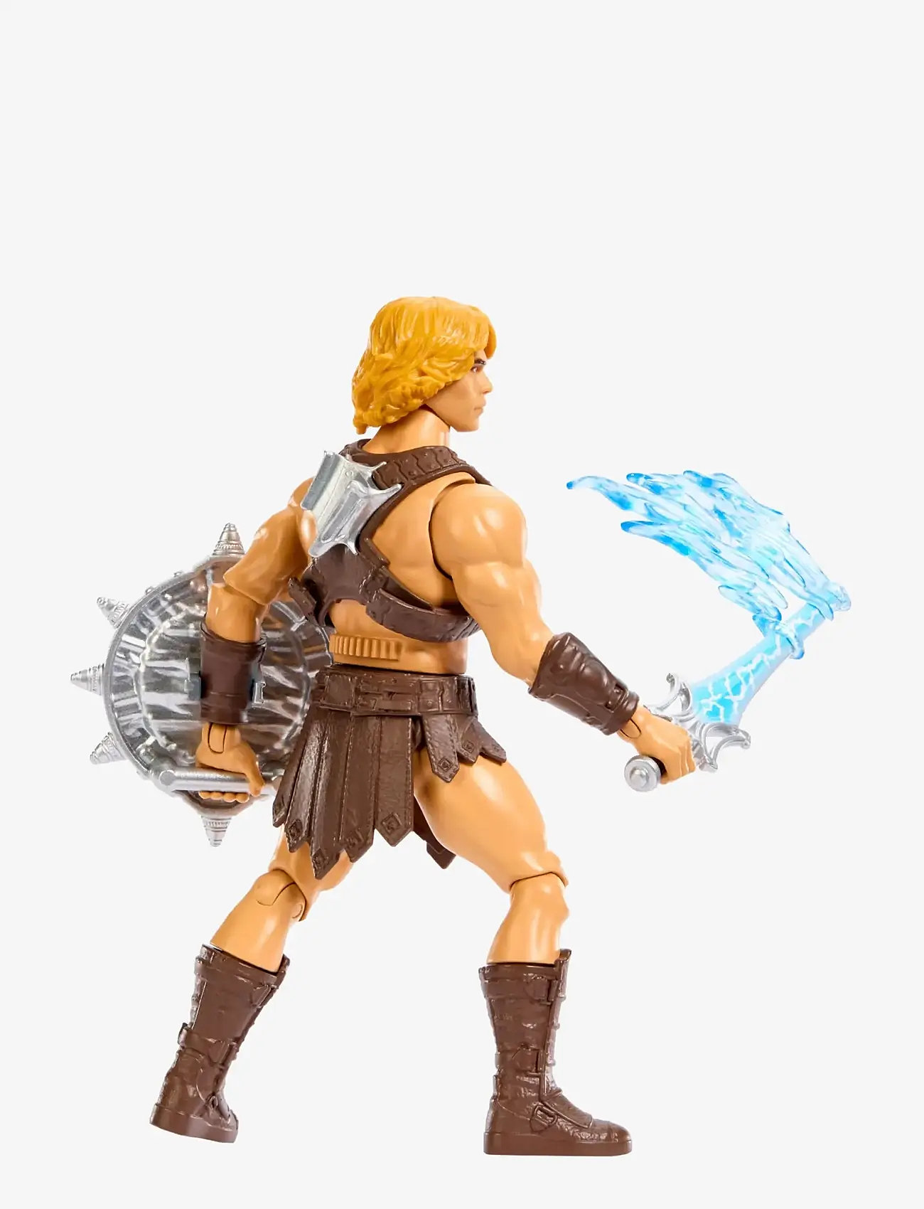 Motu - He-Man Power Sword Slash Feature Figure Toy, 5.5 Inch Twist & Release Action - actionfigurer - multicolor - 2
