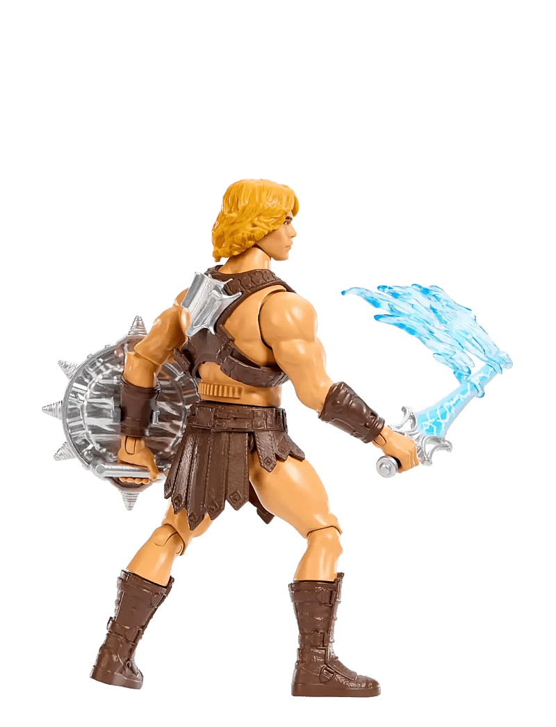 Motu - He-Man Power Sword Slash Feature Figure Toy, 5.5 Inch Twist & Release Action - actionfigurer - multicolor - 2