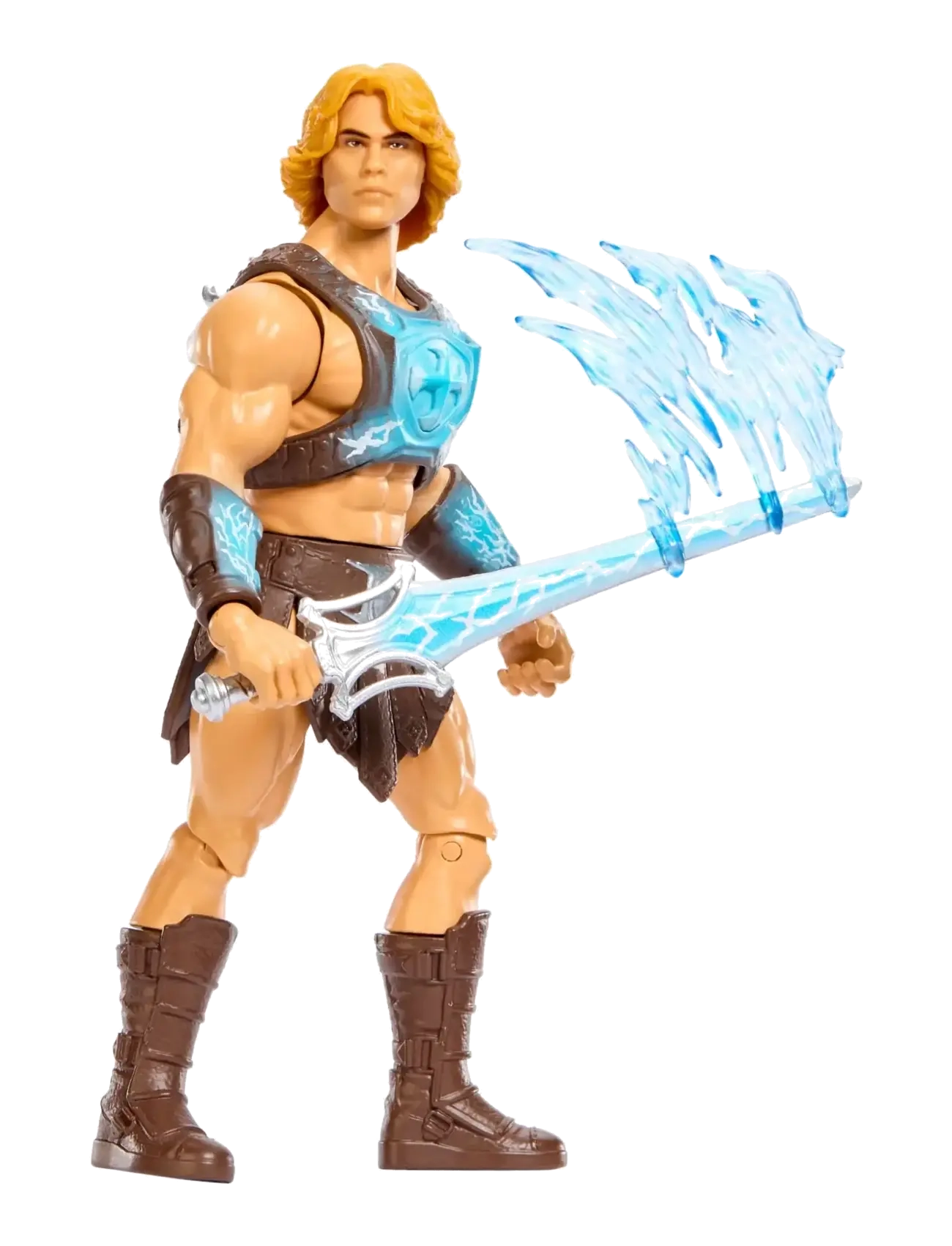 Motu - He-Man Power Sword Slash Feature Figure Toy, 5.5 Inch Twist & Release Action - kangelaskujukesed - multicolor - 4