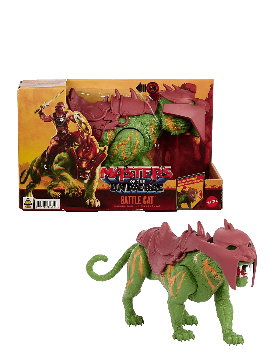 Motu - 2026 Movie Battle Cat Creature Figure with Chomp & Roar, 5.5 Inch Scale - actionfigurer - multicolor - 1