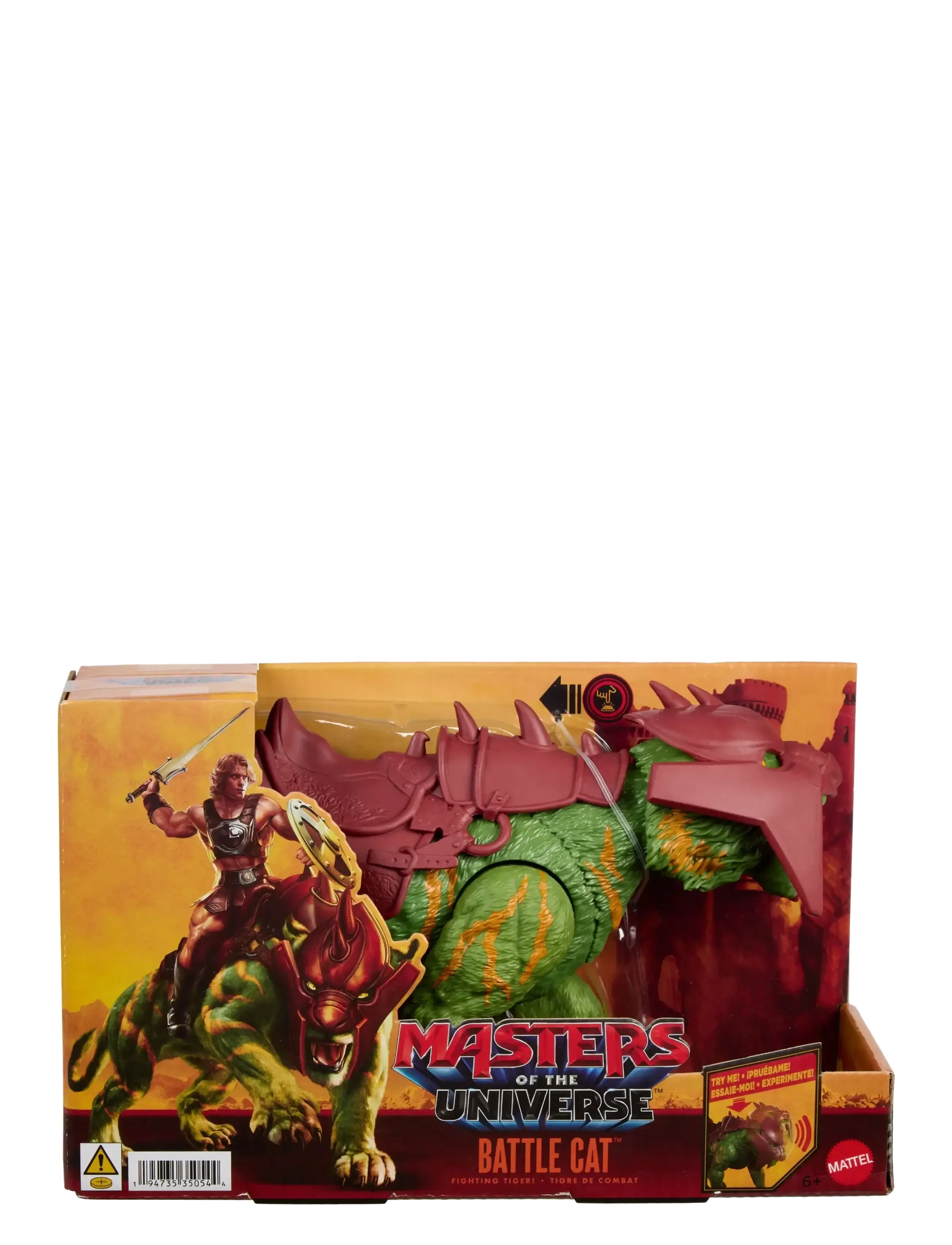 Motu - 2026 Movie Battle Cat Creature Figure with Chomp & Roar, 5.5 Inch Scale - actionfigurer - multicolor - 3