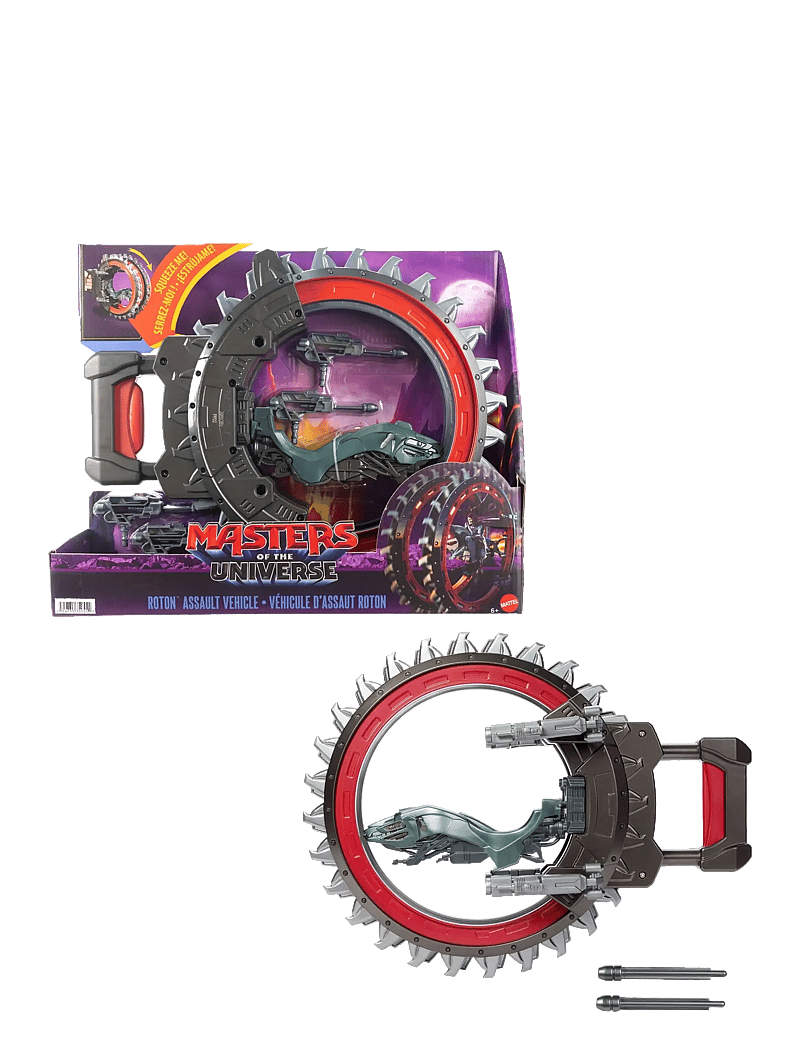 Motu - 2026 Movie Roton Vehicle 5.5 Inch Scale, 2 Rotating Blades & 2 Sets Blasters - action-figuren - multicolor - 1