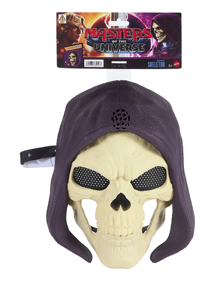 Motu - Skeletor Mask, 2026 Movie Look, Lights & Sounds Roleplay Costume Face Cover - kostüm-zubehör - multicolor - 1