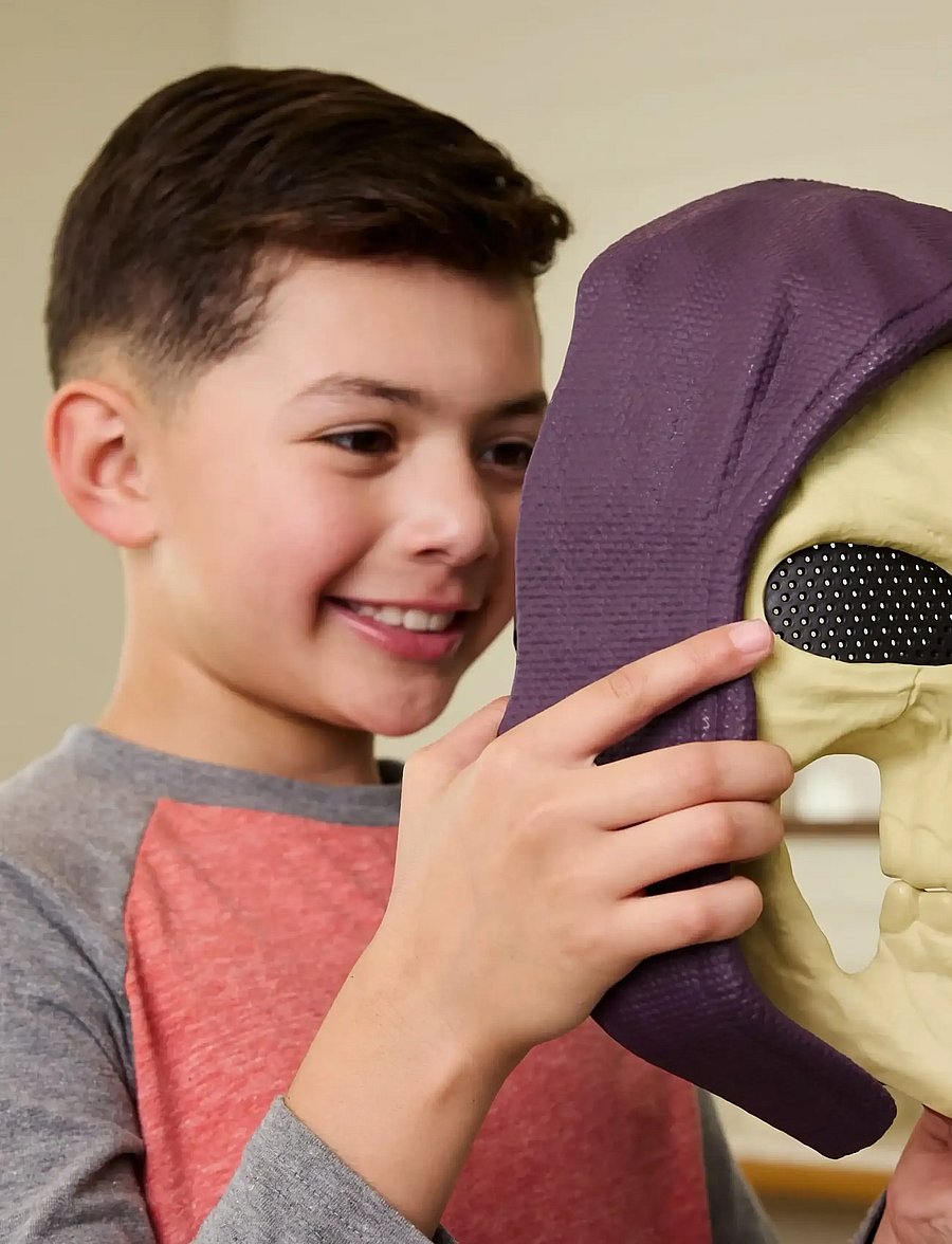 Motu - Skeletor Mask, 2026 Movie Look, Lights & Sounds Roleplay Costume Face Cover - kostüm-zubehör - multicolor - 0