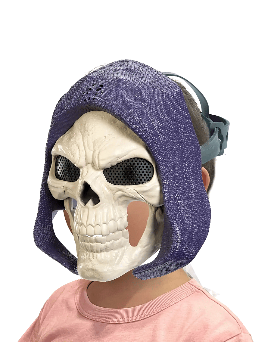 Motu - Skeletor Mask, 2026 Movie Look, Lights & Sounds Roleplay Costume Face Cover - kostüm-zubehör - multicolor - 2
