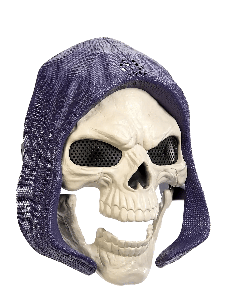 Motu - Skeletor Mask, 2026 Movie Look, Lights & Sounds Roleplay Costume Face Cover - kostüm-zubehör - multicolor - 5