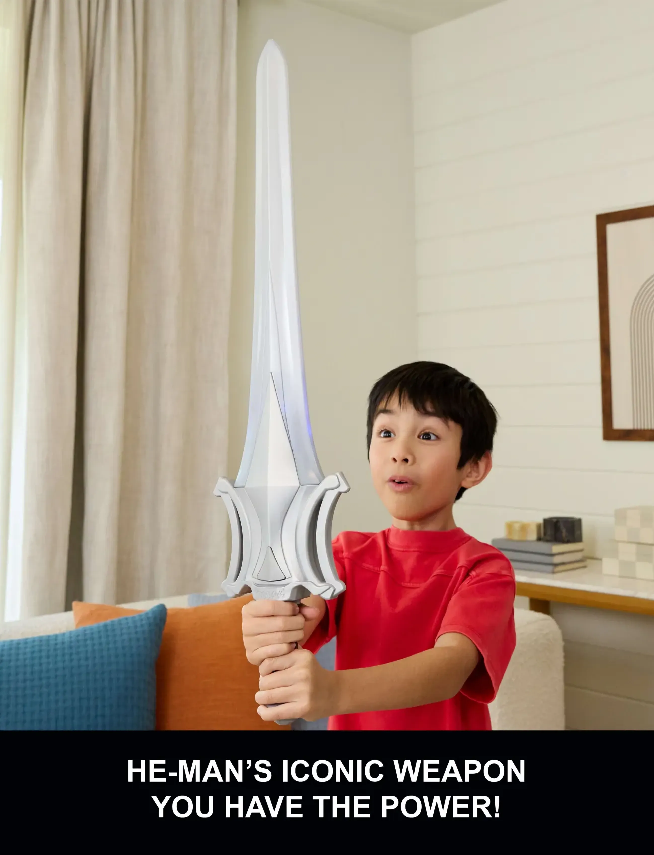 Motu - 2026 Movie Powers Grayskull Sword, Lights, Sounds & Vibration, Role Play Toy - legetøjsværktøj - multicolor - 5