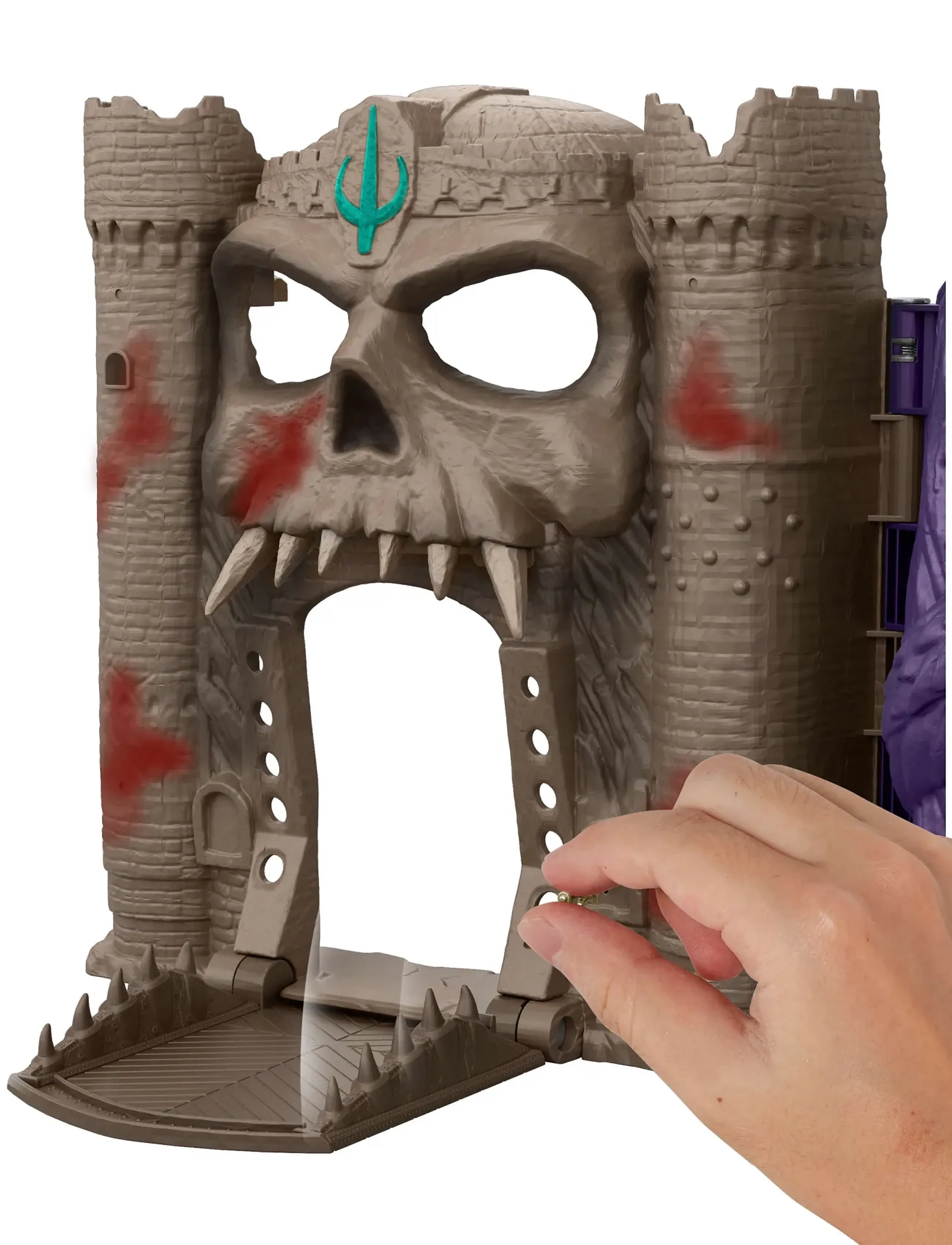 Motu - Battle for Eternia Playset, Castle Grayskull, Snake Mountain & Skeletor - spiel-sets - multicolor - 3
