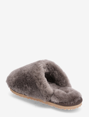 MOU - Closed Toe sheepskin fur slipper - syntymäpäivälahjat - charcoal - 2