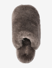MOU - Closed Toe sheepskin fur slipper - syntymäpäivälahjat - charcoal - 3