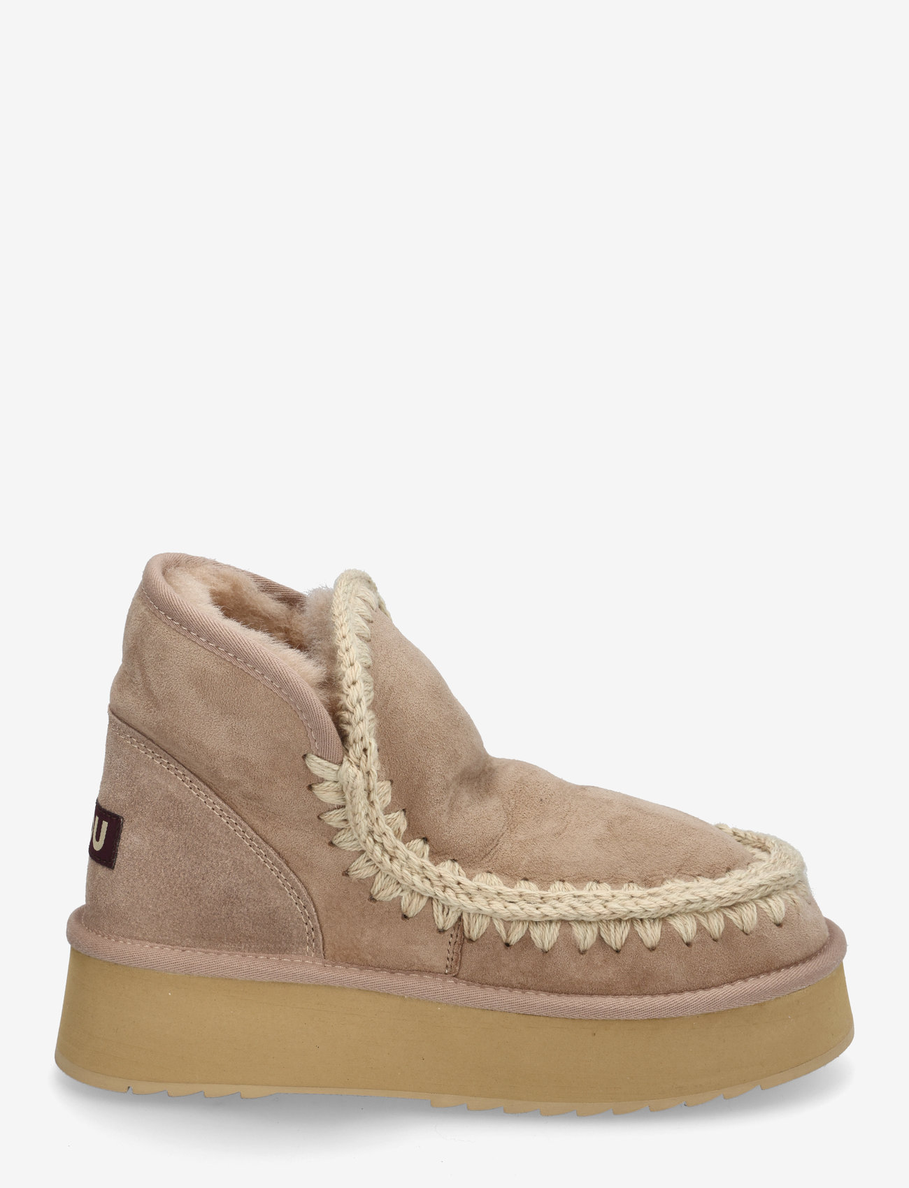 MOU - Mini Eskimo Platform Boot - camel - 2