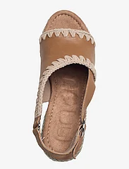 MOU - MUSW361002C - espadrillos med hæl - cuoio - 3
