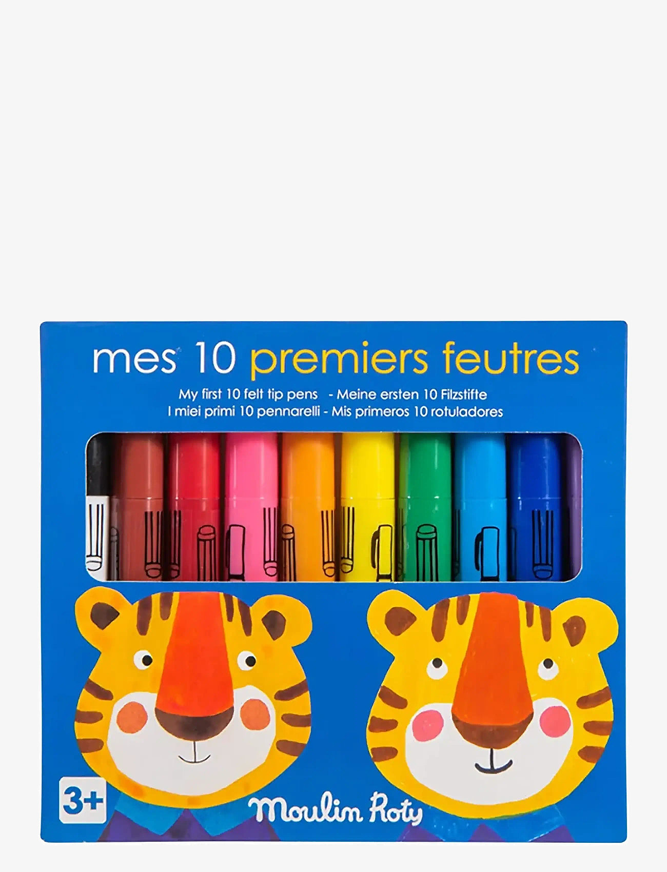 Moulin Roty - My First Felt Tip Pens - Les Popipop - pencils - multi - 0