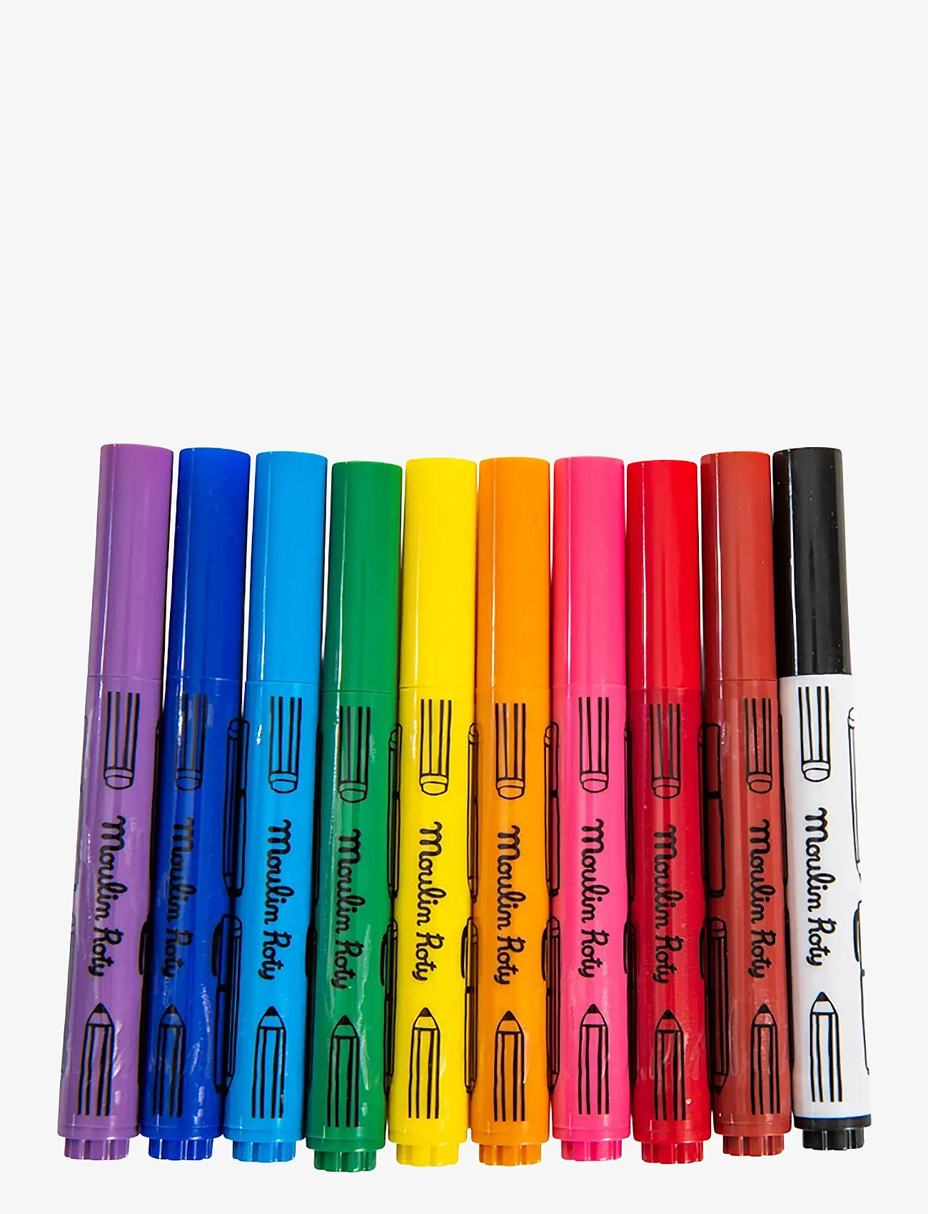 Moulin Roty - My First Felt Tip Pens - Les Popipop - pencils - multi - 1
