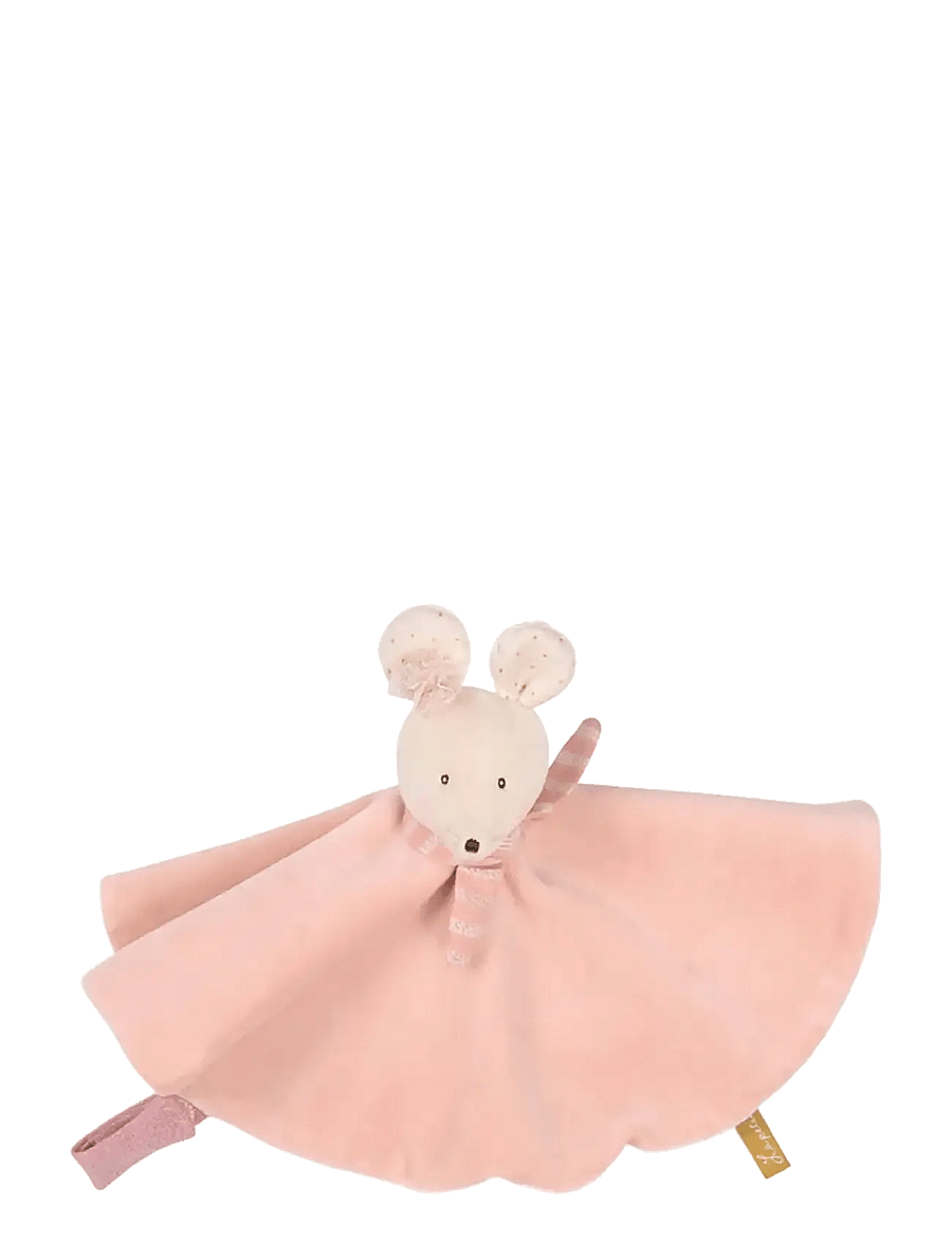 Moulin Roty - Comforter - Mouse - La Petite Ecole de Danse - babyfiltar - pink - 0