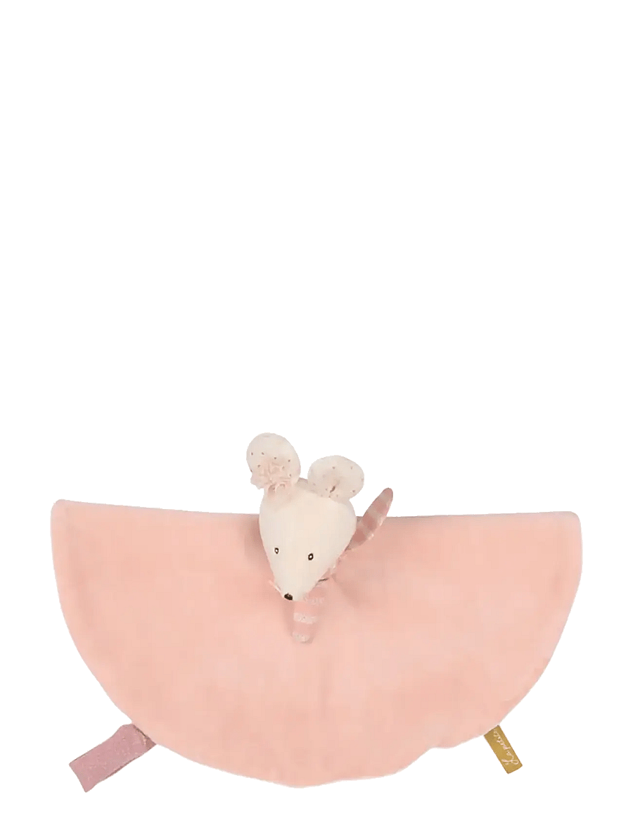 Moulin Roty - Comforter - Mouse - La Petite Ecole de Danse - babyfiltar - pink - 1
