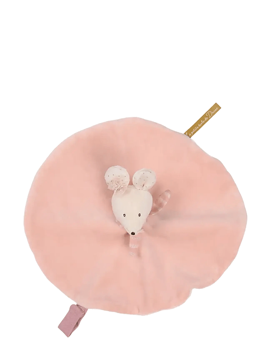 Moulin Roty - Comforter - Mouse - La Petite Ecole de Danse - babyfiltar - pink - 2
