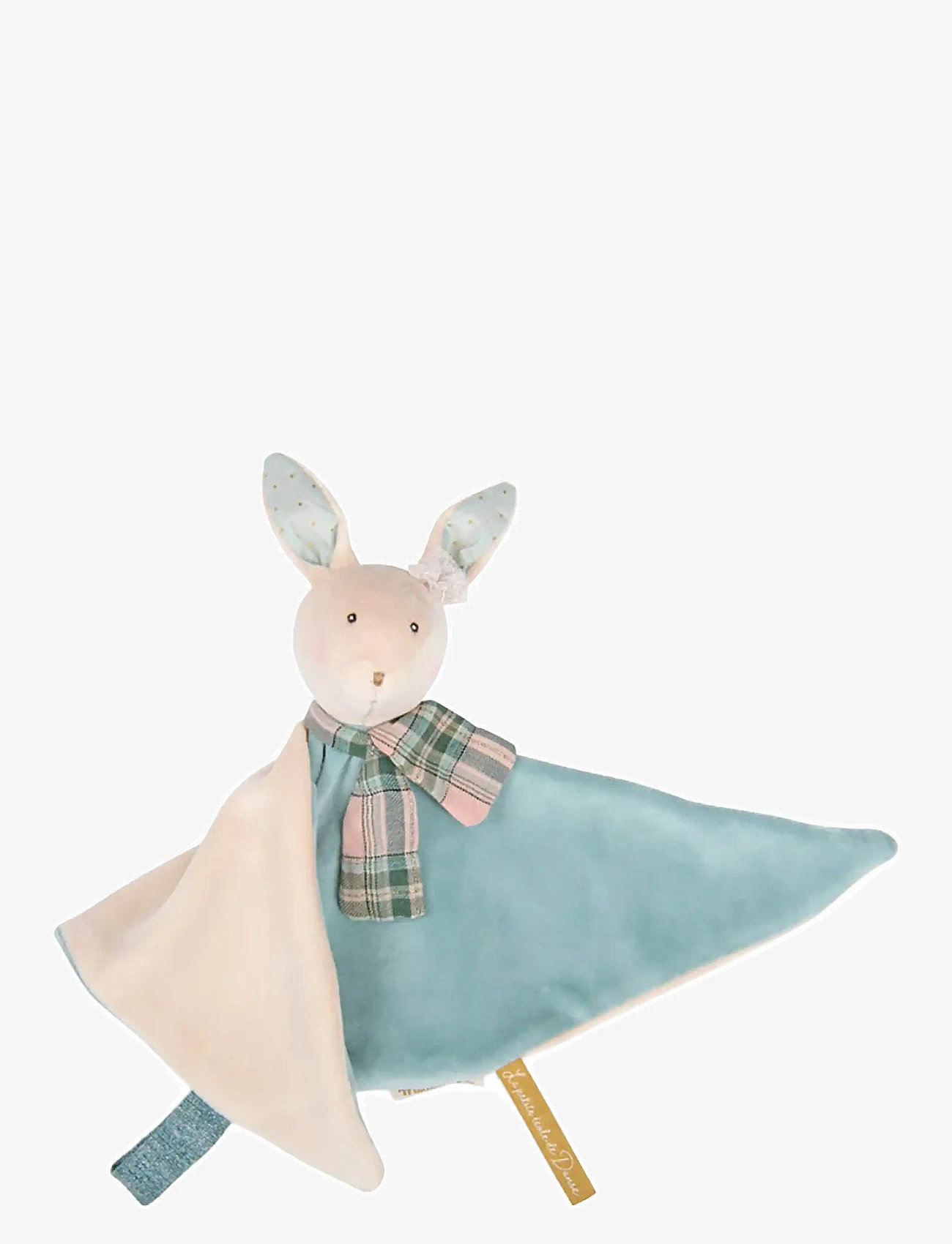 Moulin Roty - Comforter - Rabbit - La Petite Ecole de Danse - cuddle blankets - turqouise - 0