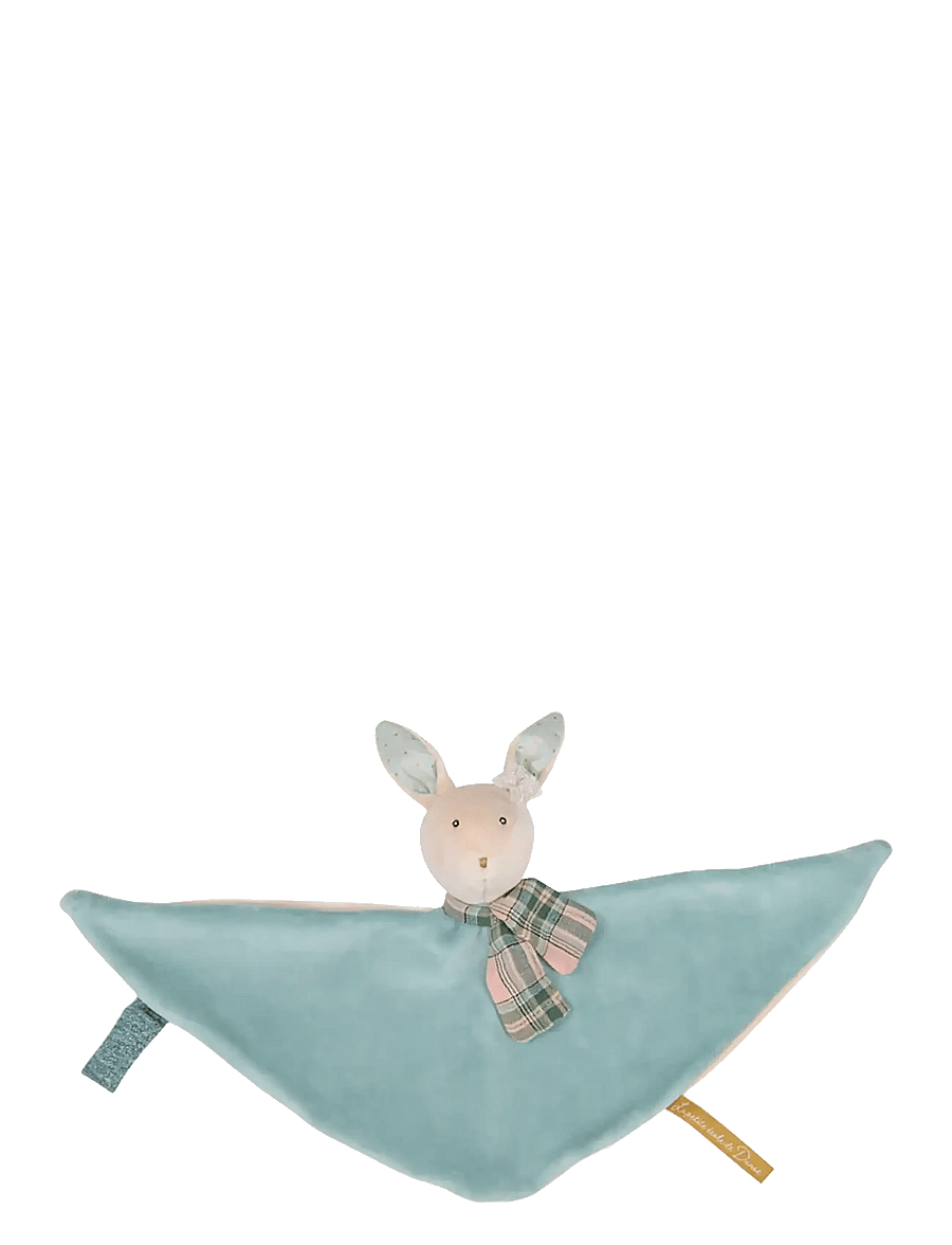Moulin Roty - Comforter - Rabbit - La Petite Ecole de Danse - snuttefiltar - turqouise - 2