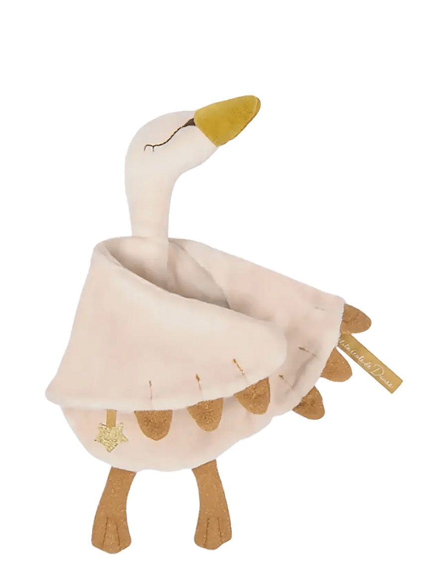 Moulin Roty - Comforter - Swan - La Petite Ecole de Danse - snuttefiltar - pink - 0