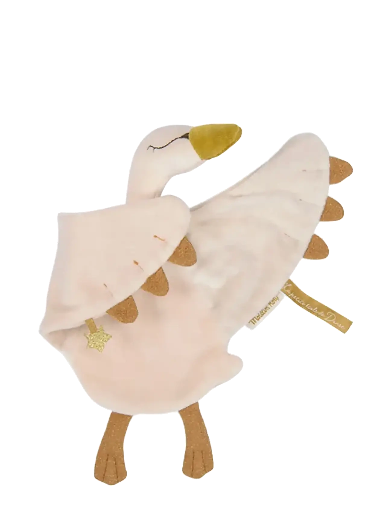 Moulin Roty - Comforter - Swan - La Petite Ecole de Danse - snuttefiltar - pink - 1
