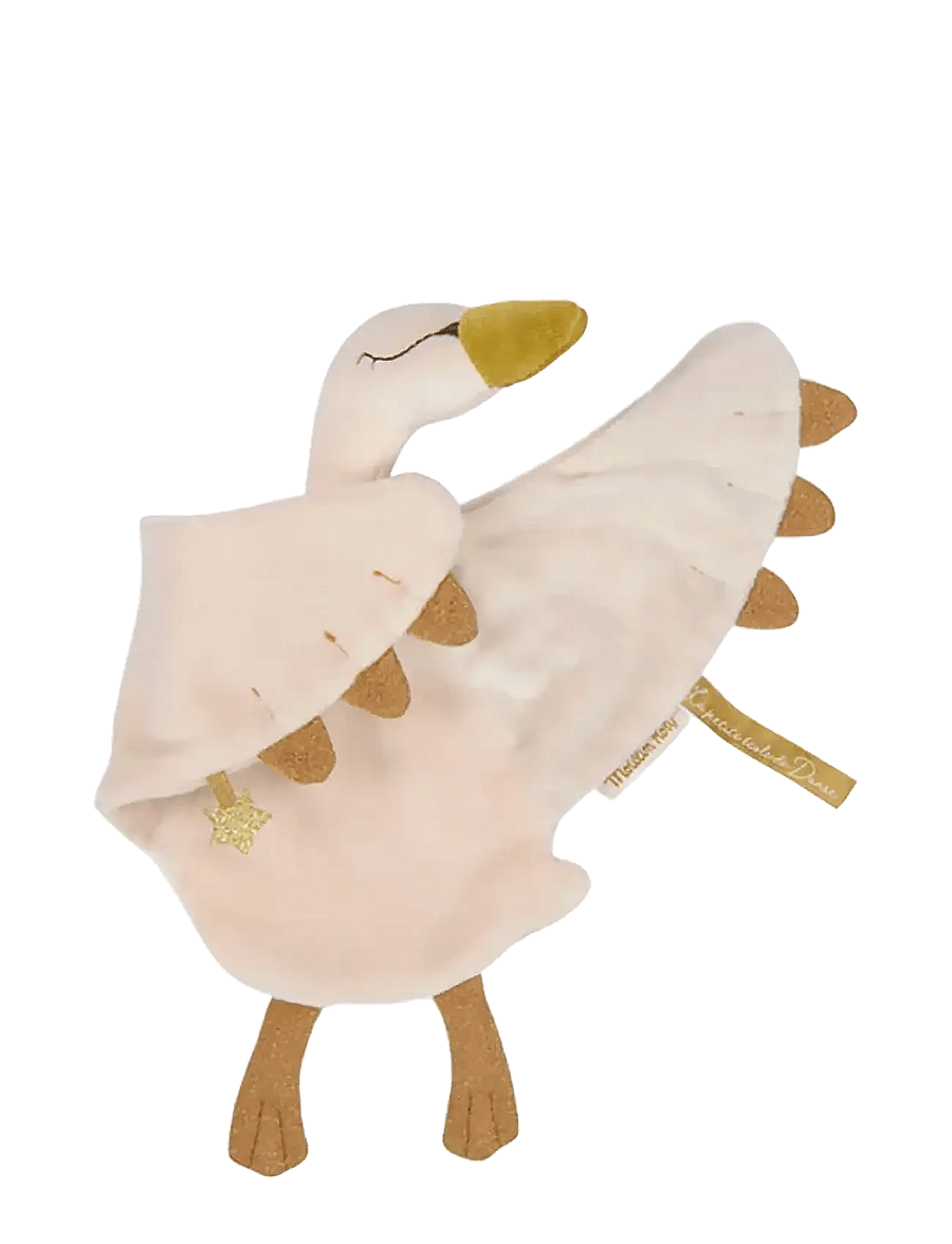 Moulin Roty - Comforter - Swan - La Petite Ecole de Danse - snuttefiltar - pink - 1