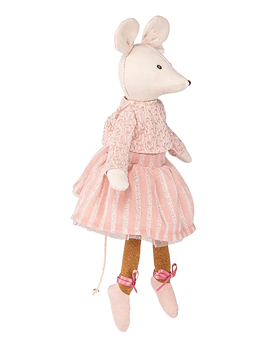 Moulin Roty - Ballerina Mouse - Anna 28 cm - mjuka leksaker - pink - 1