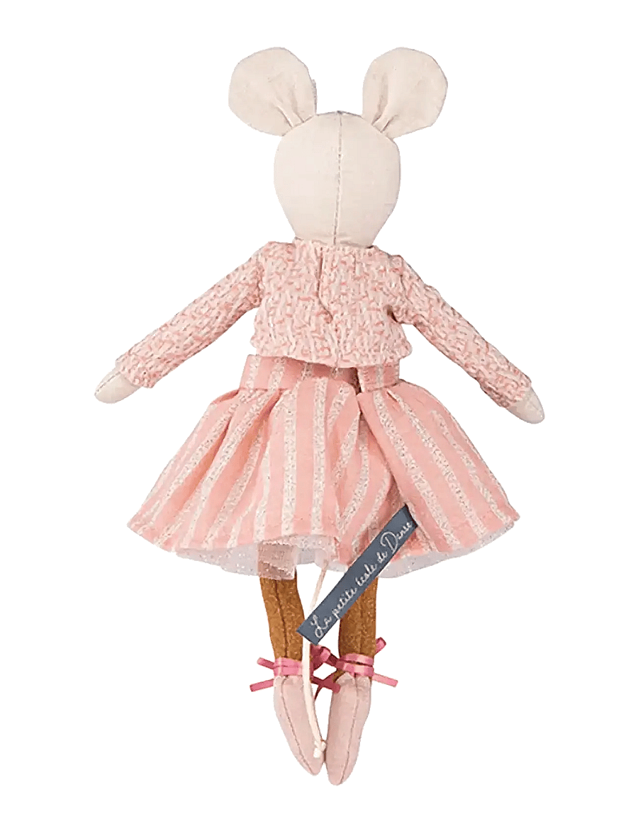 Moulin Roty - Ballerina Mouse - Anna 28 cm - mjuka leksaker - pink - 2