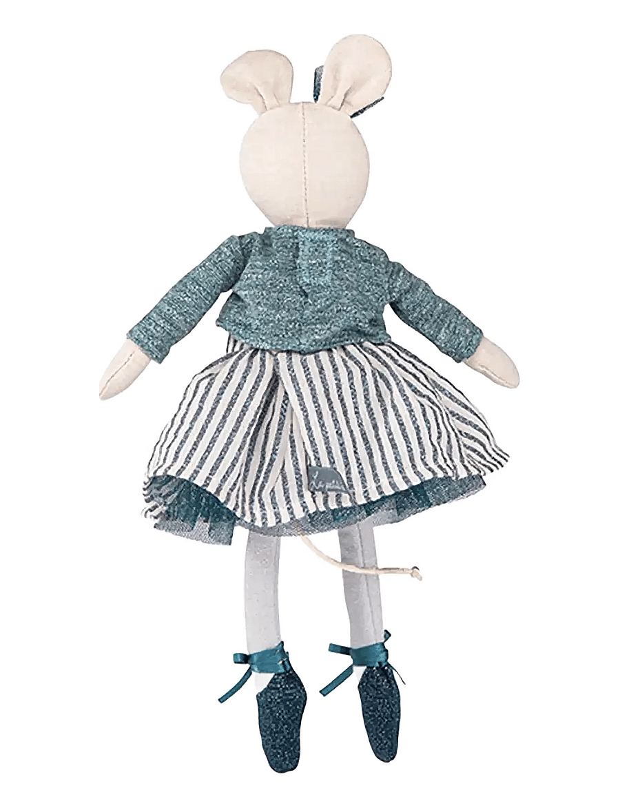 Moulin Roty - Ballerina Mouse - Charlotte 30 cm - mjukisdjur - green - 1