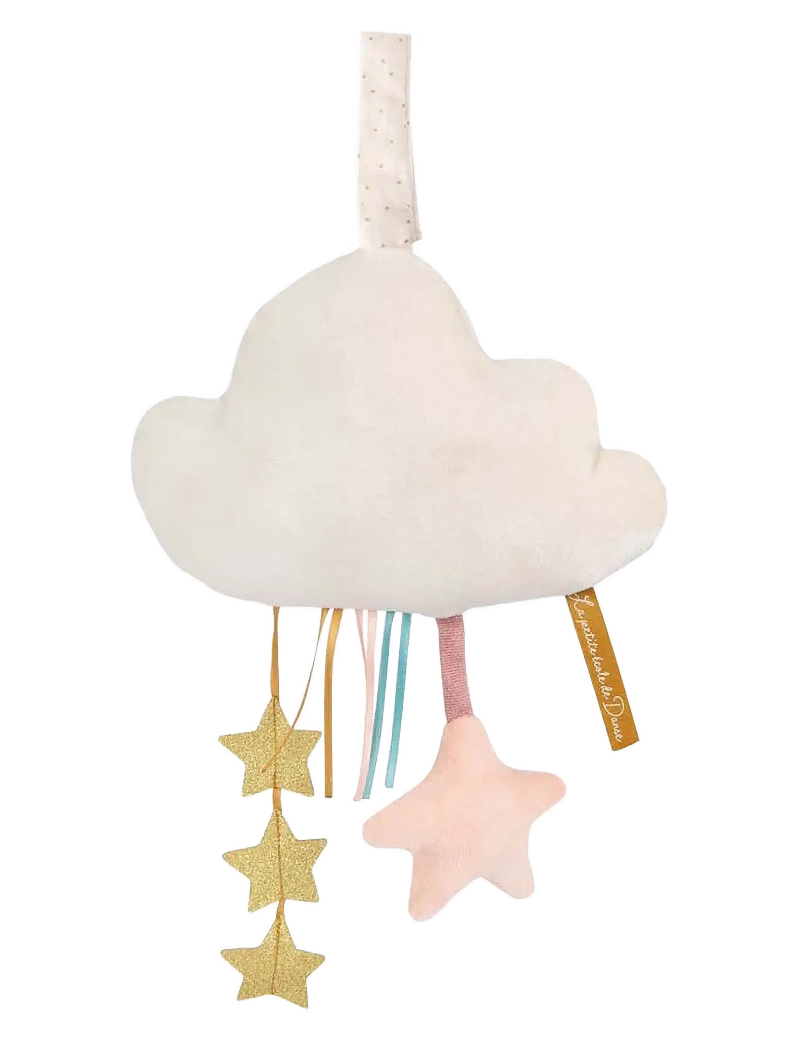 Moulin Roty Light-up Cloud - La Petite Ecole de Danse - Nattlampor - PINK / multi