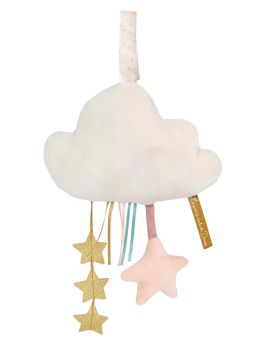 Moulin Roty - Light-up Cloud - La Petite Ecole de Danse - nattlampor - pink - 1