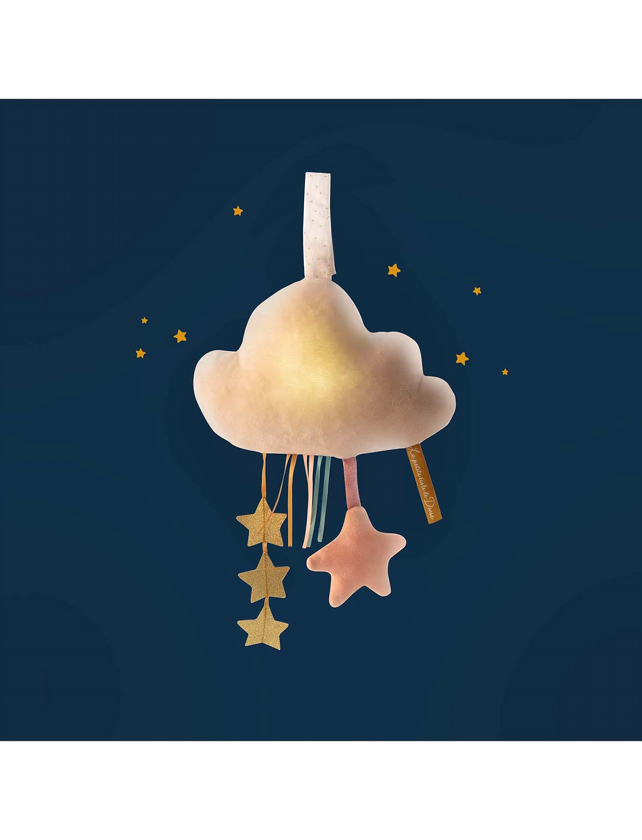 Moulin Roty Light-Up Cloud - La Petite Ecole De Danse, One Size, Multi/patterned, Belysning > Natlamper, Børn