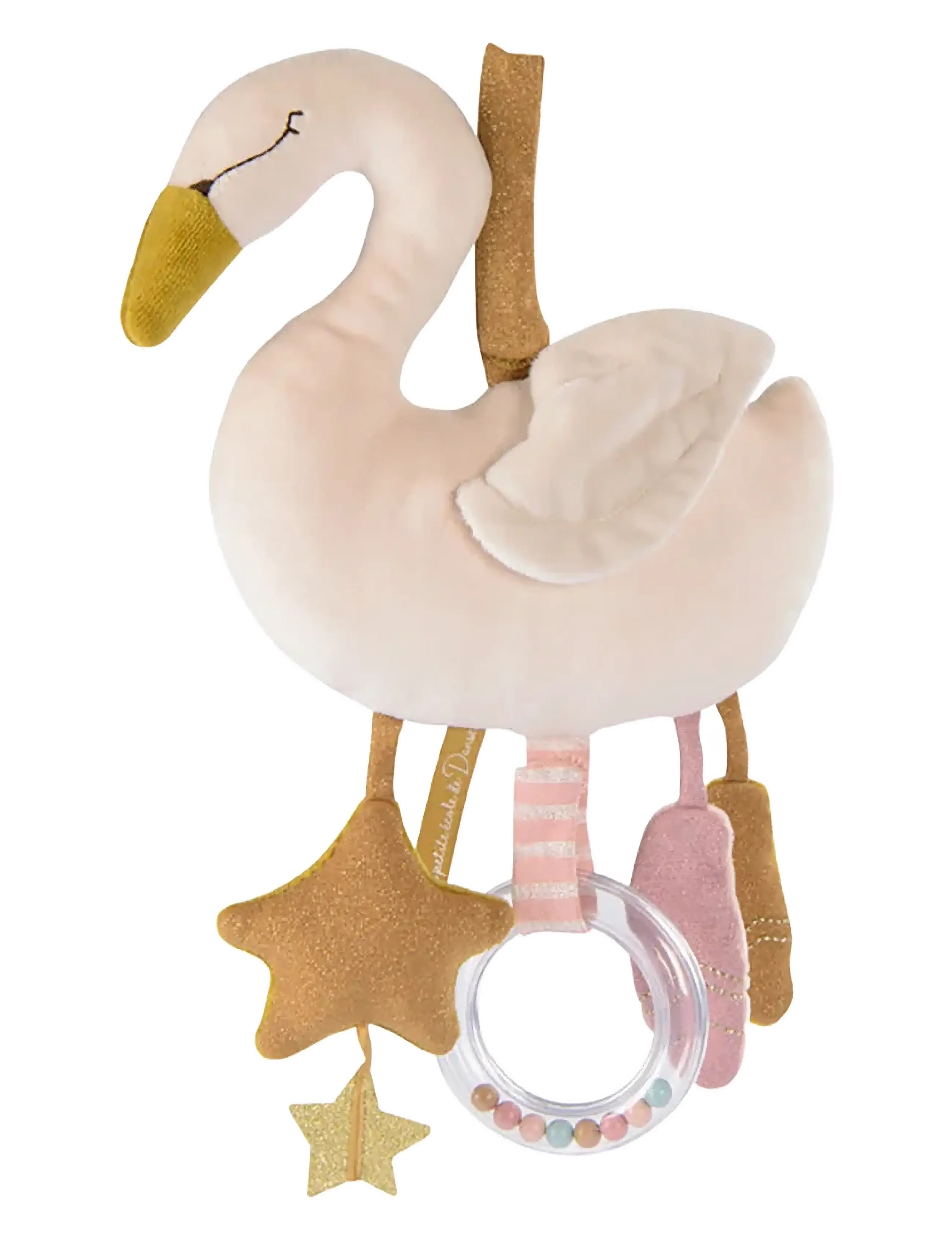 Moulin Roty Activity Swan Hanging La Petite Ecole De Danse, Børn, Rattles, Multi/mønstret, Str: ONE SIZE