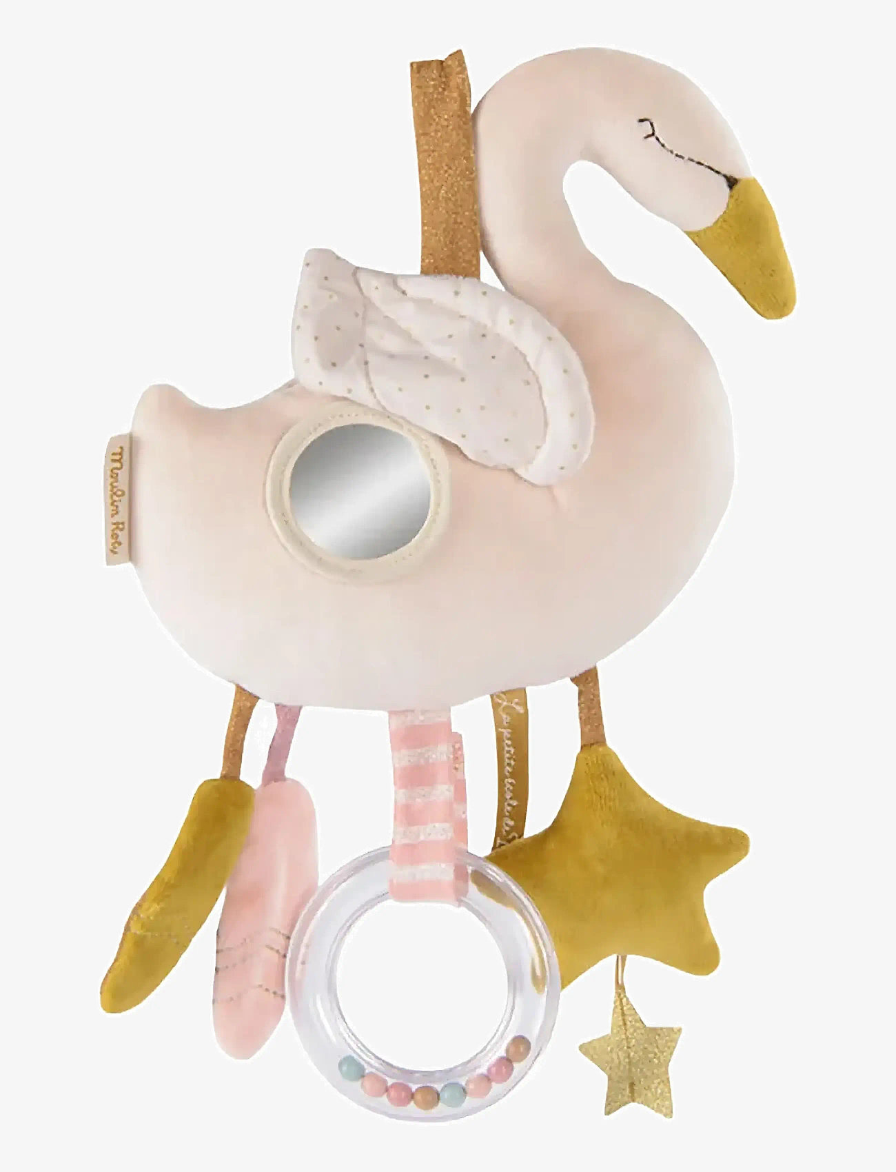 Moulin Roty - Activity Swan - Hanging - La Petite Ecole de Danse - skallror - pink - 1