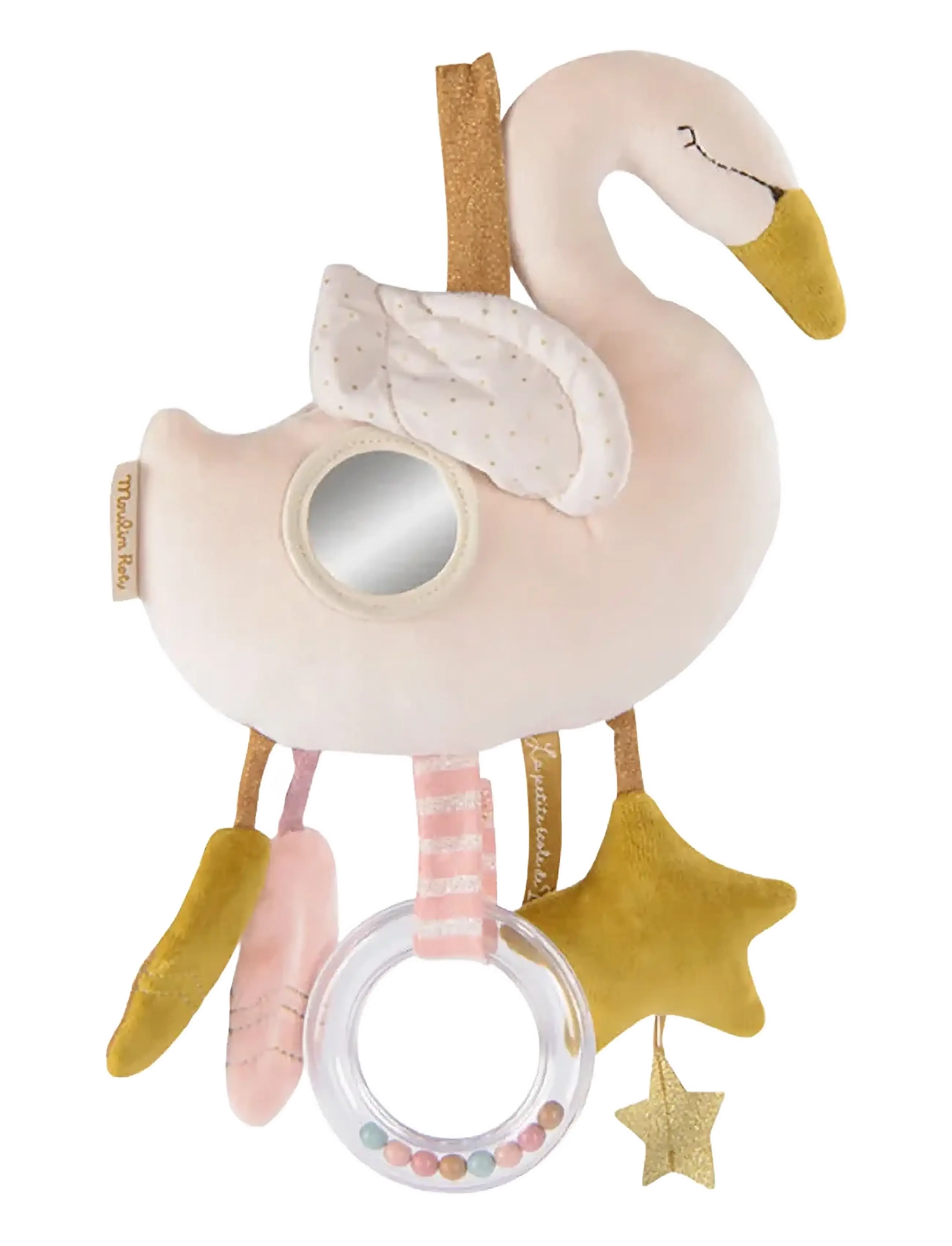 Moulin Roty - Activity Swan - Hanging - La Petite Ecole de Danse - babyleksaker - pink - 1