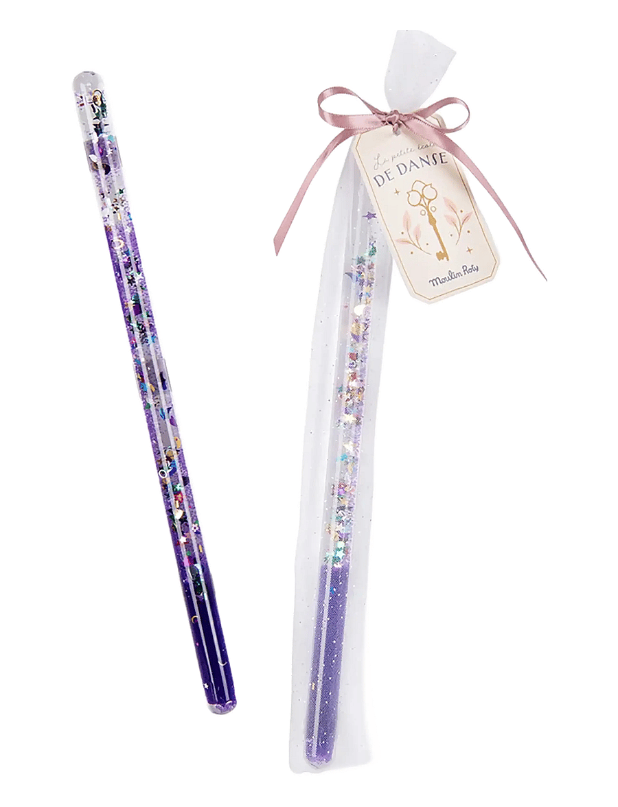 Moulin Roty - Magic Wand - Violet - La Petite Ecole de Danse /6 - kostumetilbehør - violet - 1