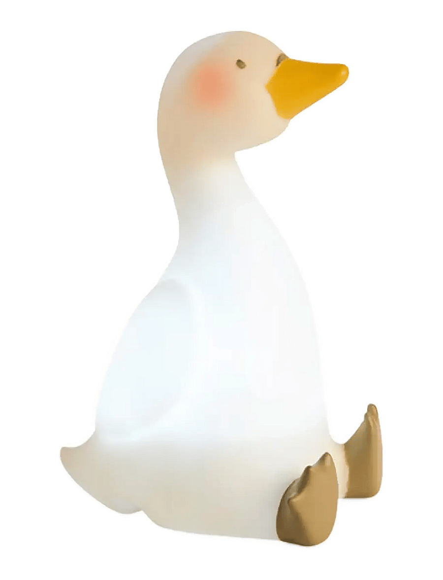 Moulin Roty - Night Light - Swan Baby (USB rechargeable) - La Petite Ecole de Danse - nattlampor - white - 1