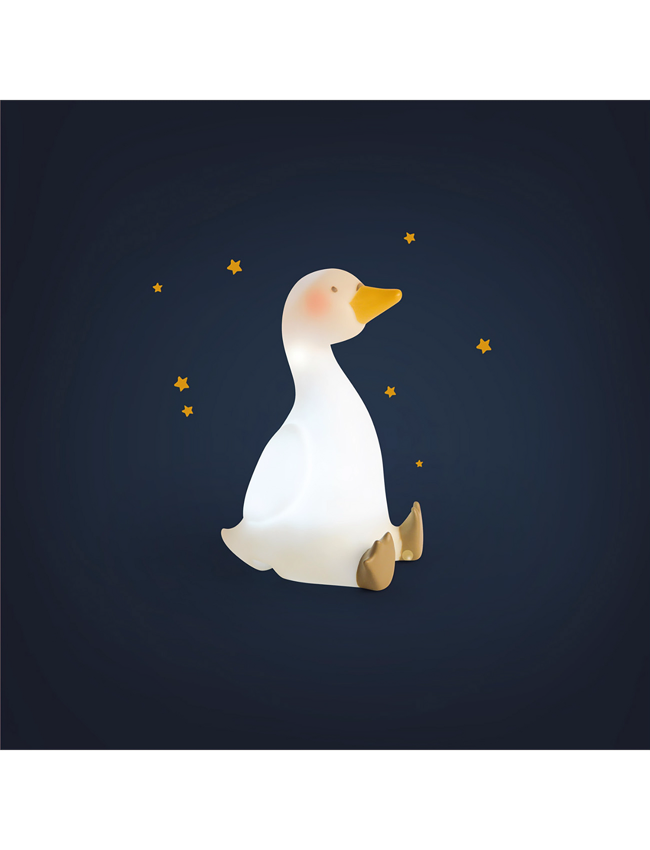 Moulin Roty Night Light - Swan Baby (Usb Rechargeable) - La Petite Ecole De Danse, One Size, White, Belysning > Natlamper, Børn