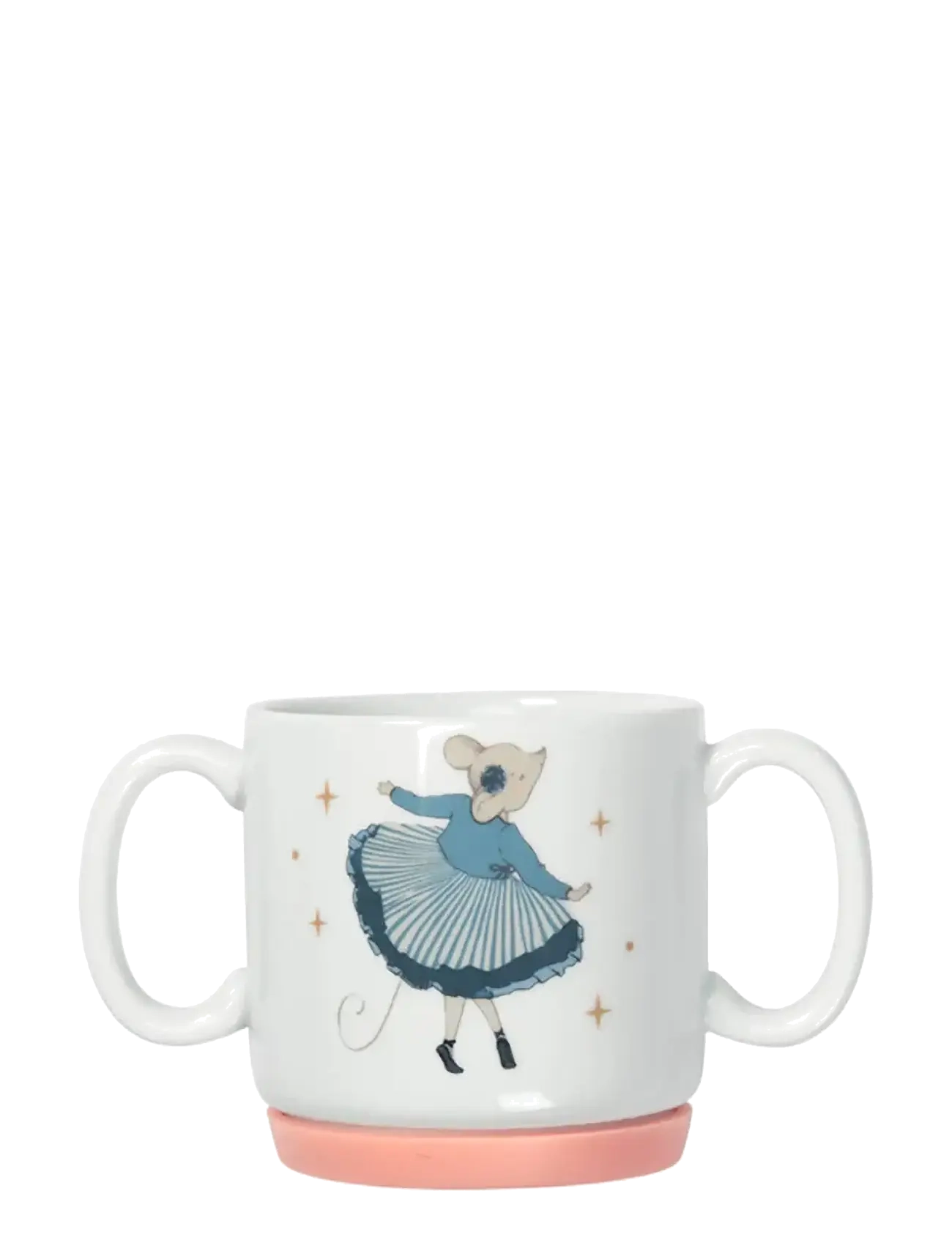 Moulin Roty - Porcelain Dish Set - La Petite Ecole de Danse - tallerkner - white - 1