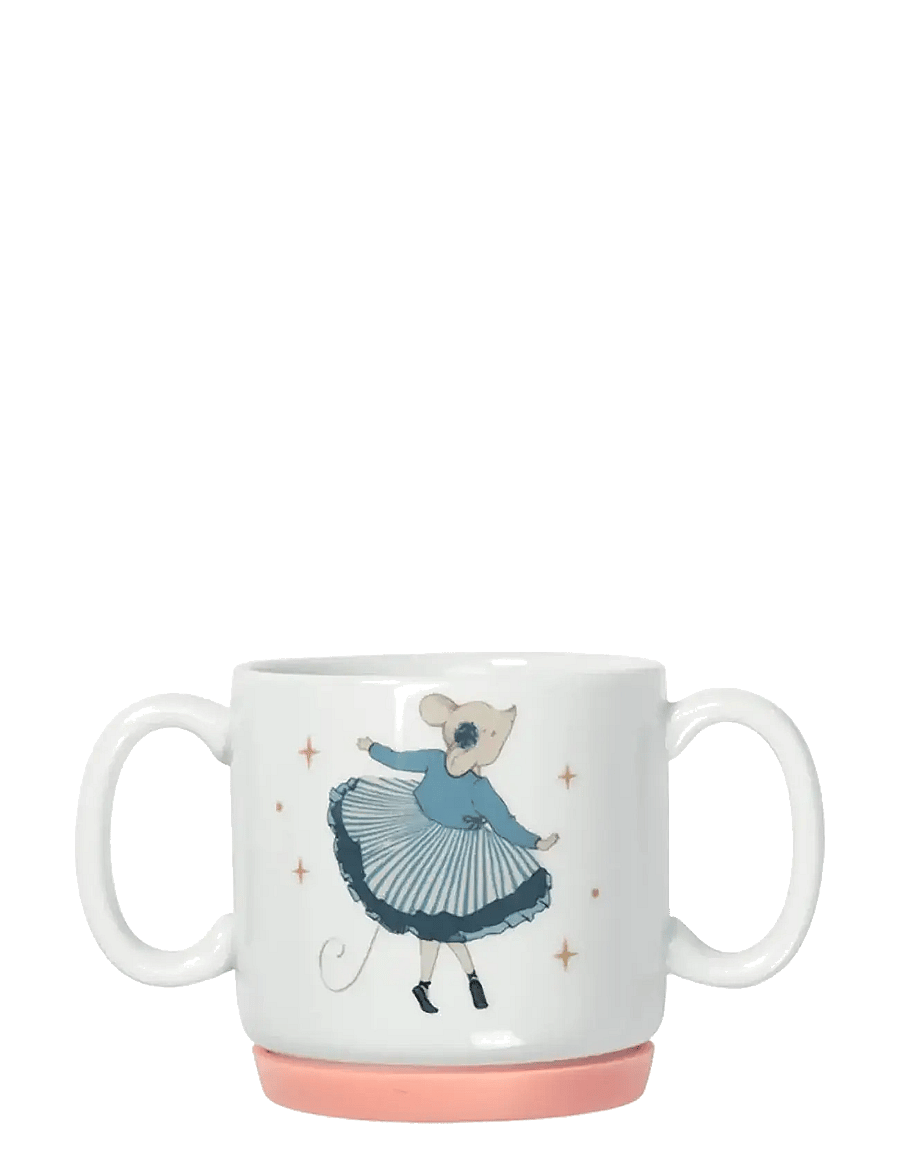 Moulin Roty - Porcelain Dish Set - La Petite Ecole de Danse - tallrikar - white - 1