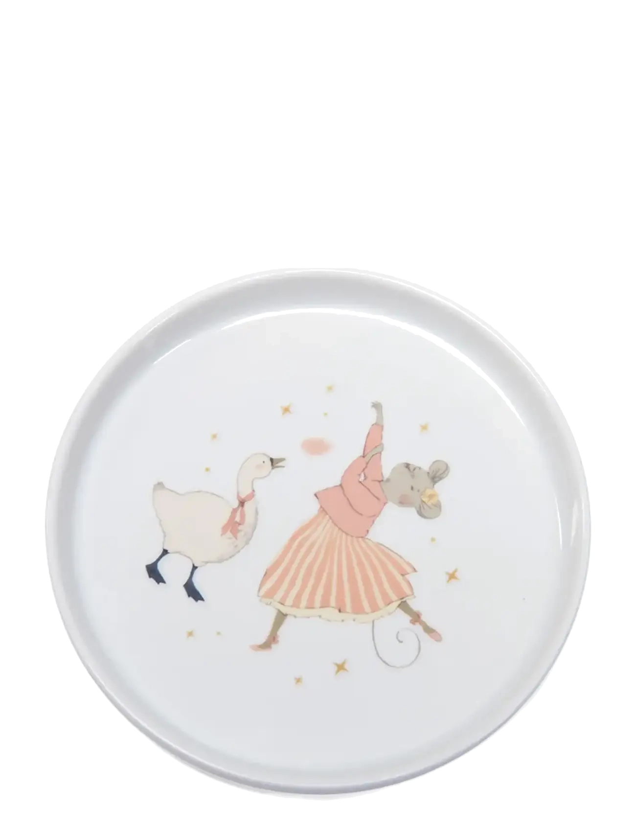 Moulin Roty - Porcelain Dish Set - La Petite Ecole de Danse - tallerkner - white - 2