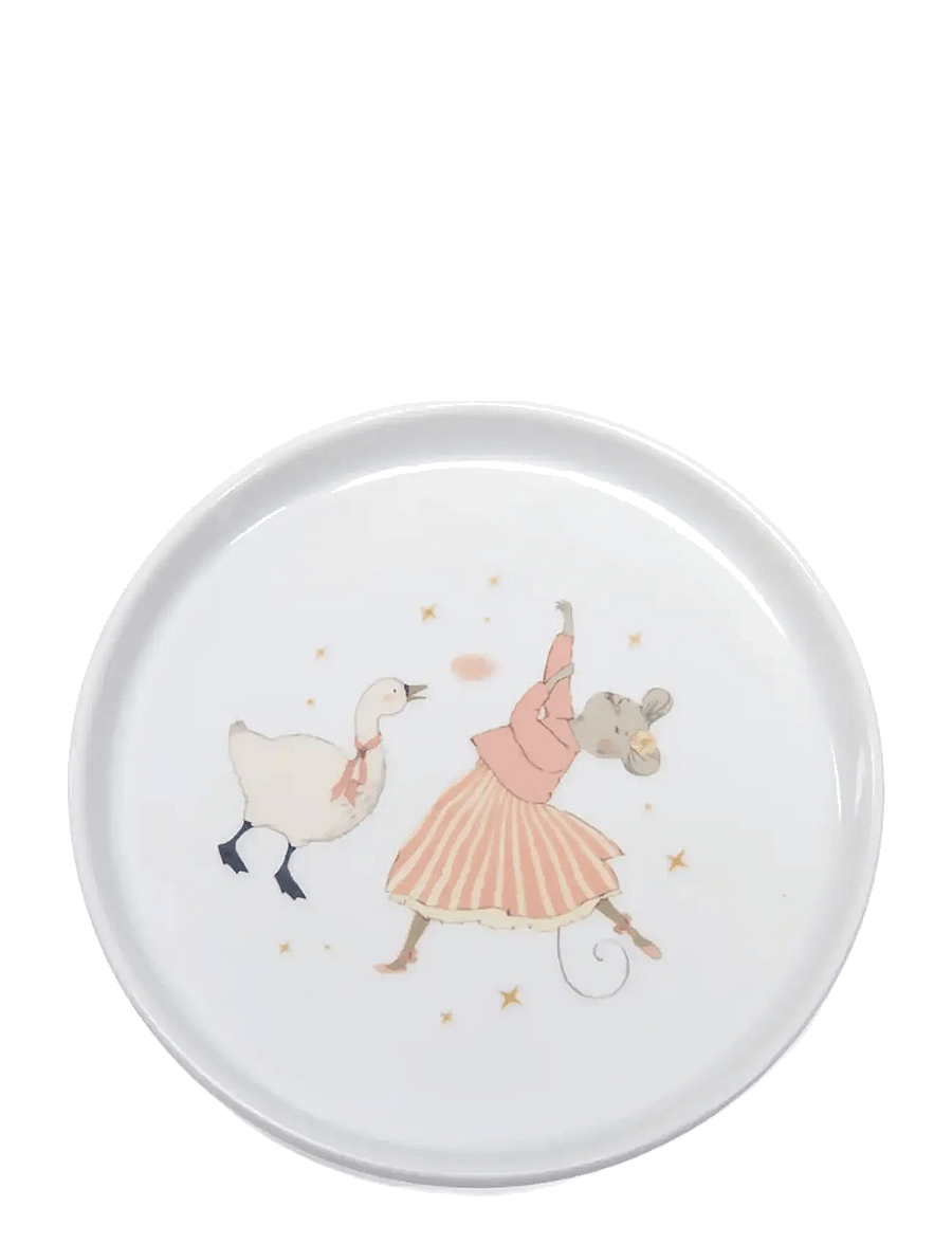 Moulin Roty - Porcelain Dish Set - La Petite Ecole de Danse - tallrikar - white - 2