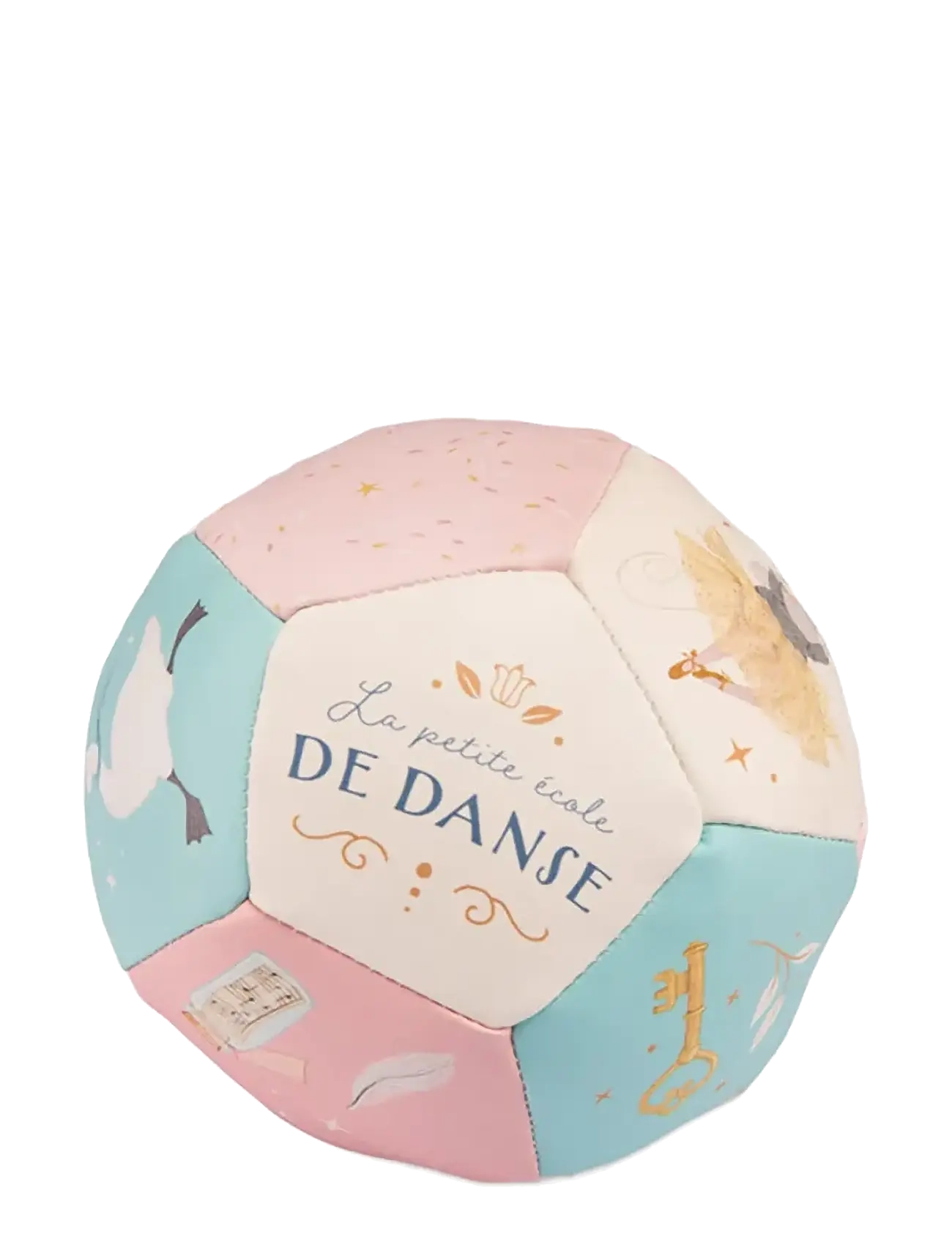 Moulin Roty - Soft Ball 10 cm - La Petite Ecole de Danse - fodbolde - pink - 1